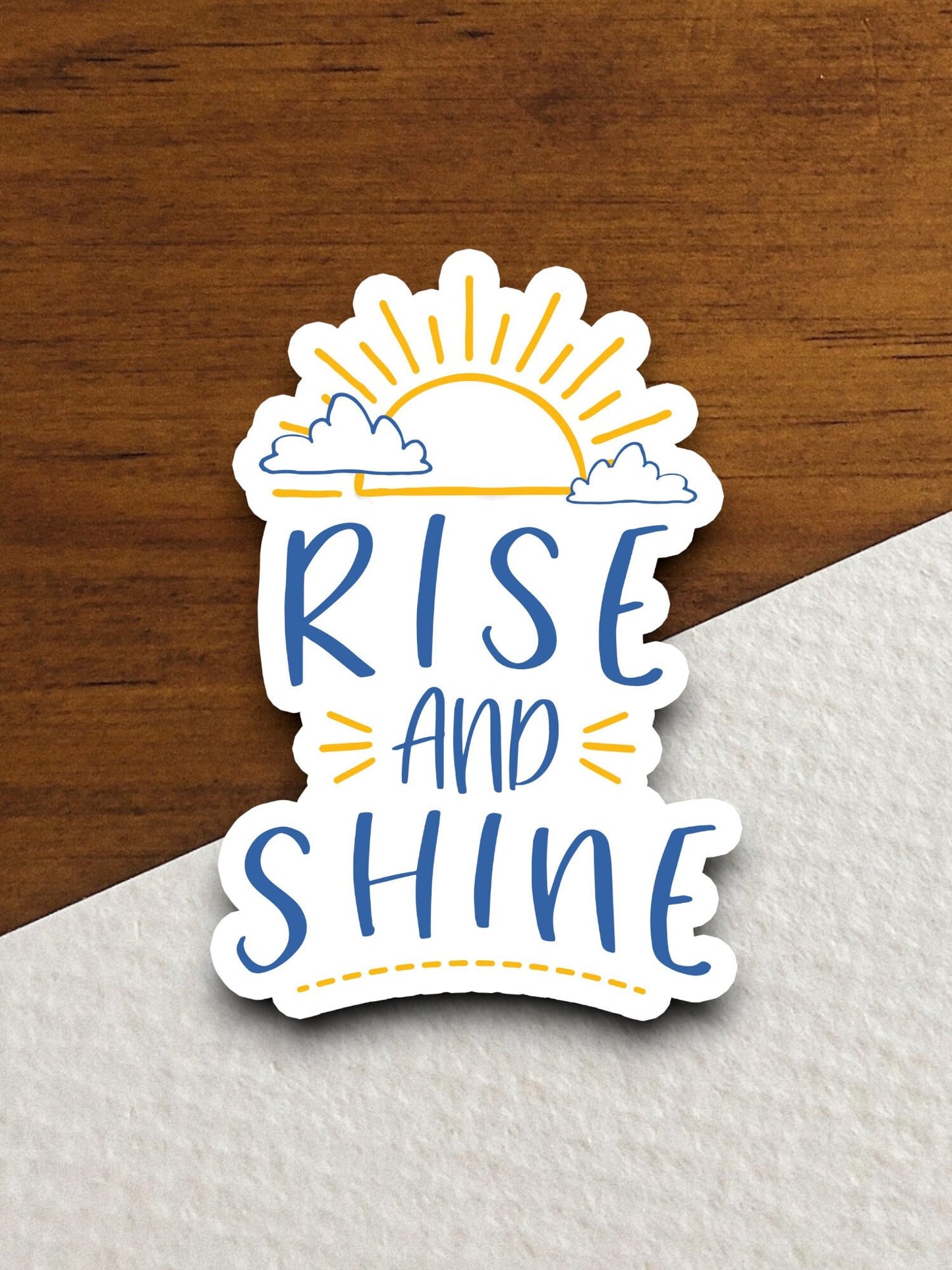 Rise and shine sticker, Religious Sticker, Faith Sticker, Worship Sticker, Christian Sticker, Scripture Sticker, Room Décor