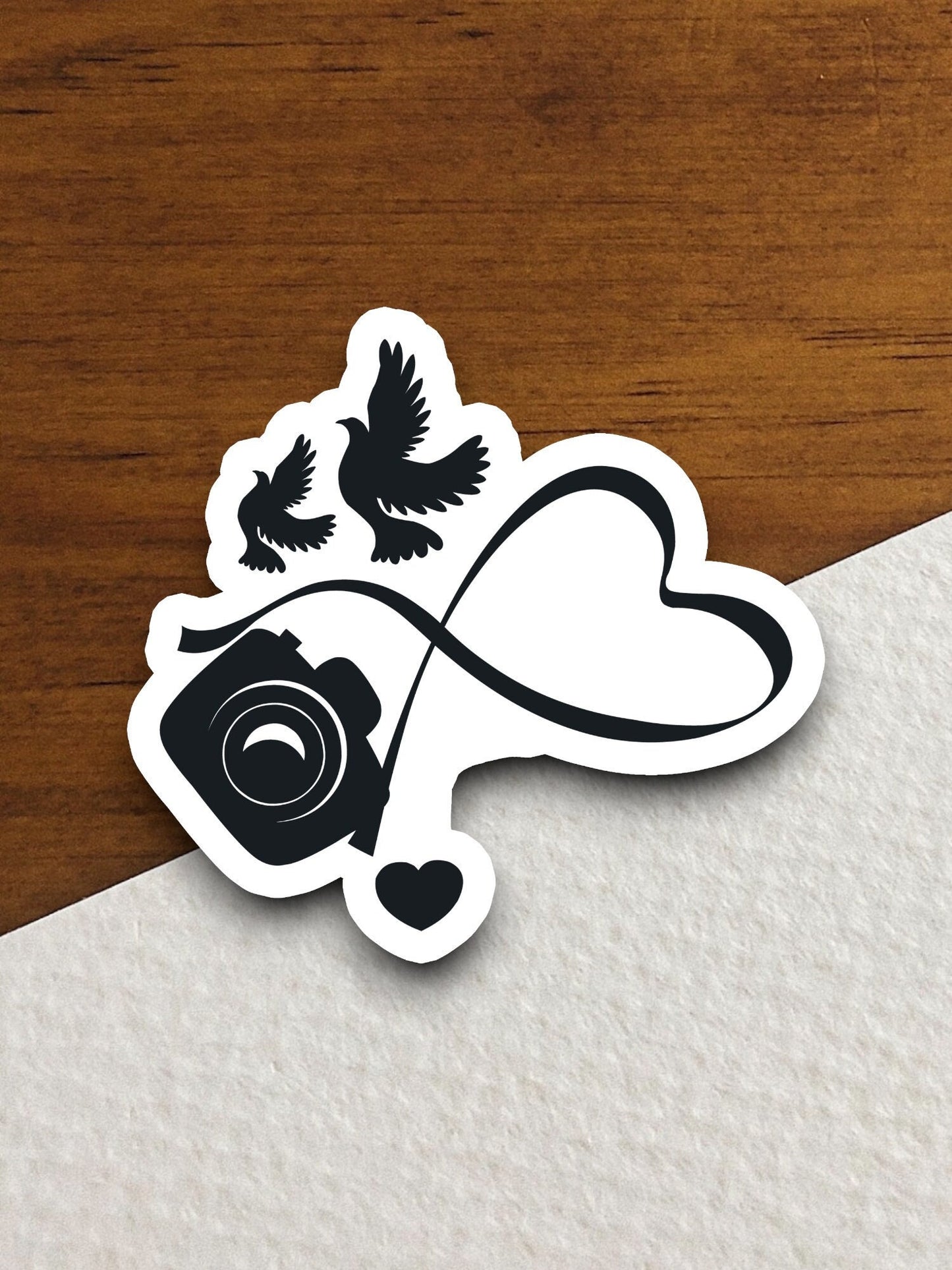 Bird photography bird sticker, Funny Animal Sticker For Laptop, Water Bottle, Hydro flask, Phone, Computer, Gift, Pet Sticker