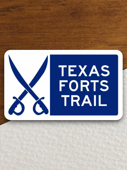 Texas Forts Trail  road sign stickers, Room Decor, Traffic Sticker, Road Sign Decoration, Road Work Signs, Building Signs, Traffic Sign