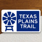 Texas Plains Trail  road sign stickers, Room Decor, Traffic Sticker, Road Sign Decoration, Road Work Signs, Building Signs, Traffic Sign