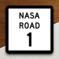 Texas State Highway Route NASA Road 1 road sign sticker, road trip sticker, highway sign, room decor, travel sticker