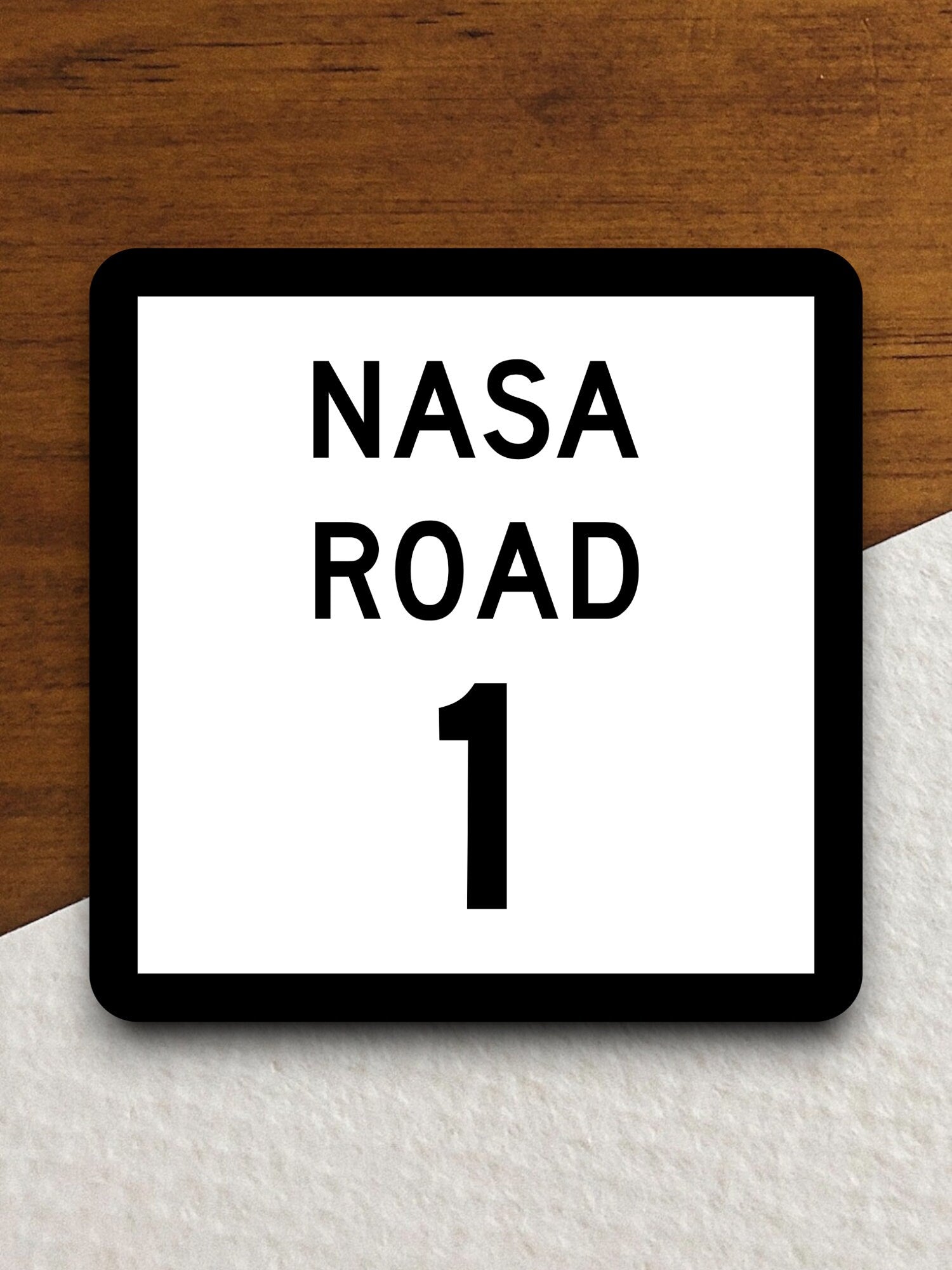 Texas State Highway Route NASA Road 1 road sign sticker, road trip sticker, highway sign, room decor, travel sticker