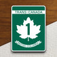 British Columbia Trans-Canada Highway 1  road sign stickers, Room Decor, Traffic Sticker, Road Sign Decoration, Road Work Signs