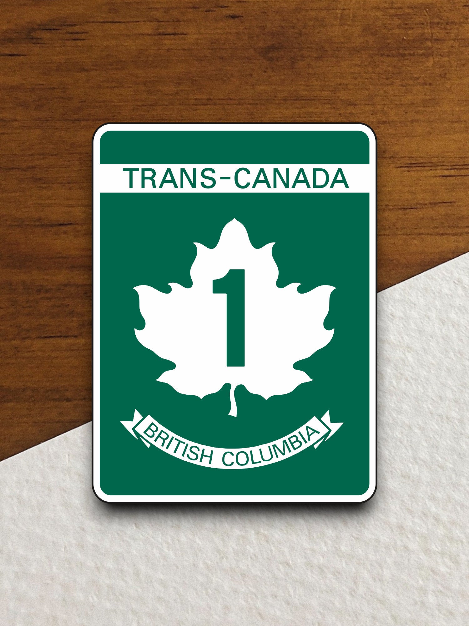 British Columbia Trans-Canada Highway 1  road sign stickers, Room Decor, Traffic Sticker, Road Sign Decoration, Road Work Signs