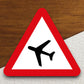 Airport  road sign stickers, Room Decor, Traffic Sticker, Road Sign Decoration, Road Work Signs, Traffic Sign