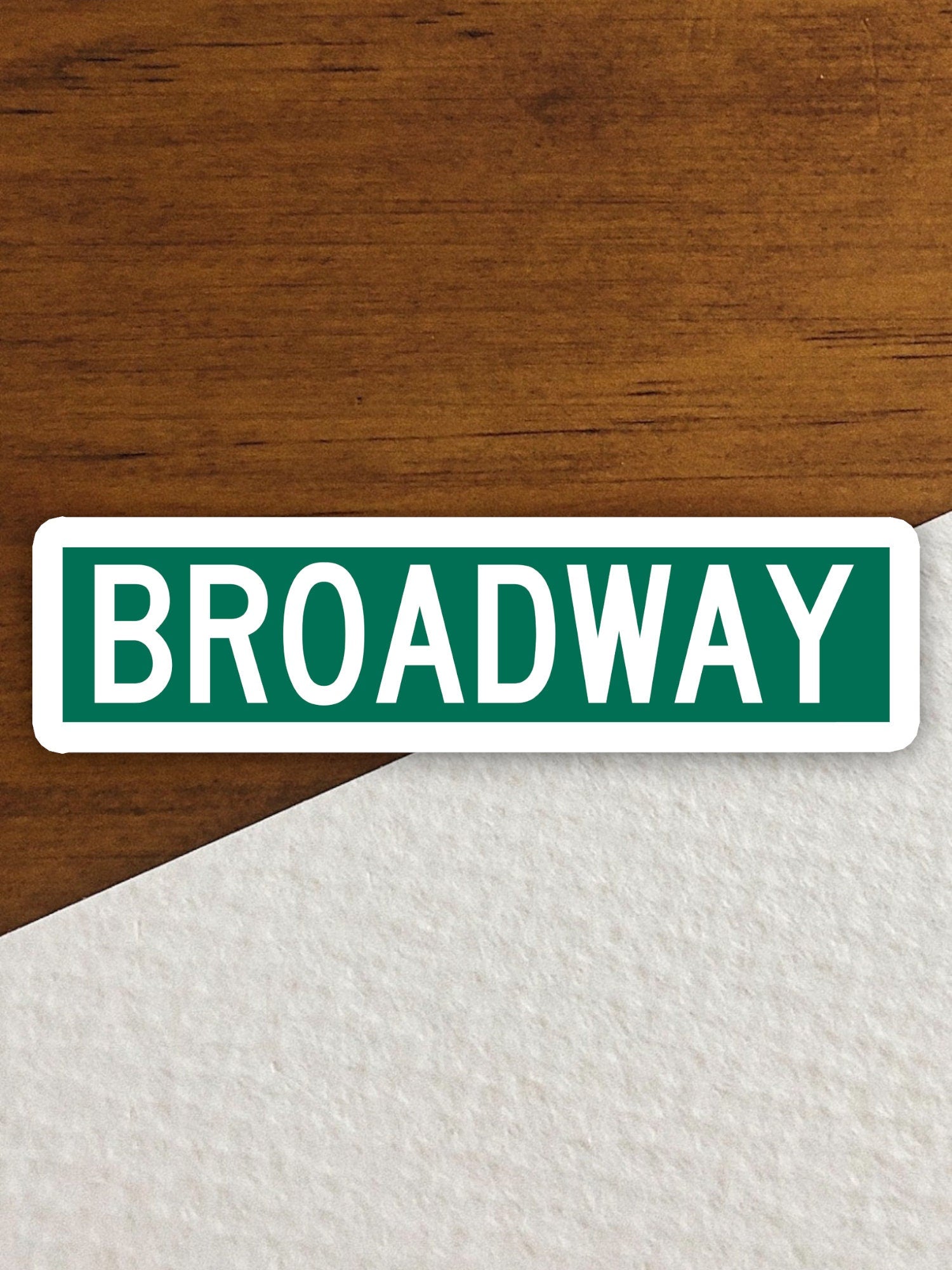 Broadway  road sign stickers, Room Decor, Traffic Sticker, Road Sign Decoration, Road Work Signs, Traffic Sign