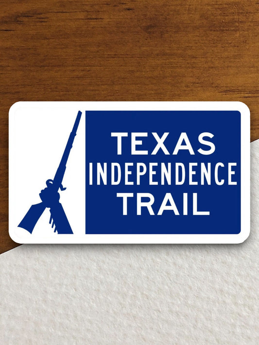 Texas Independence Trail  road sign stickers, Room Décor Traffic Sticker, Road Sign Decoration, Road Work Signs, Building Signs