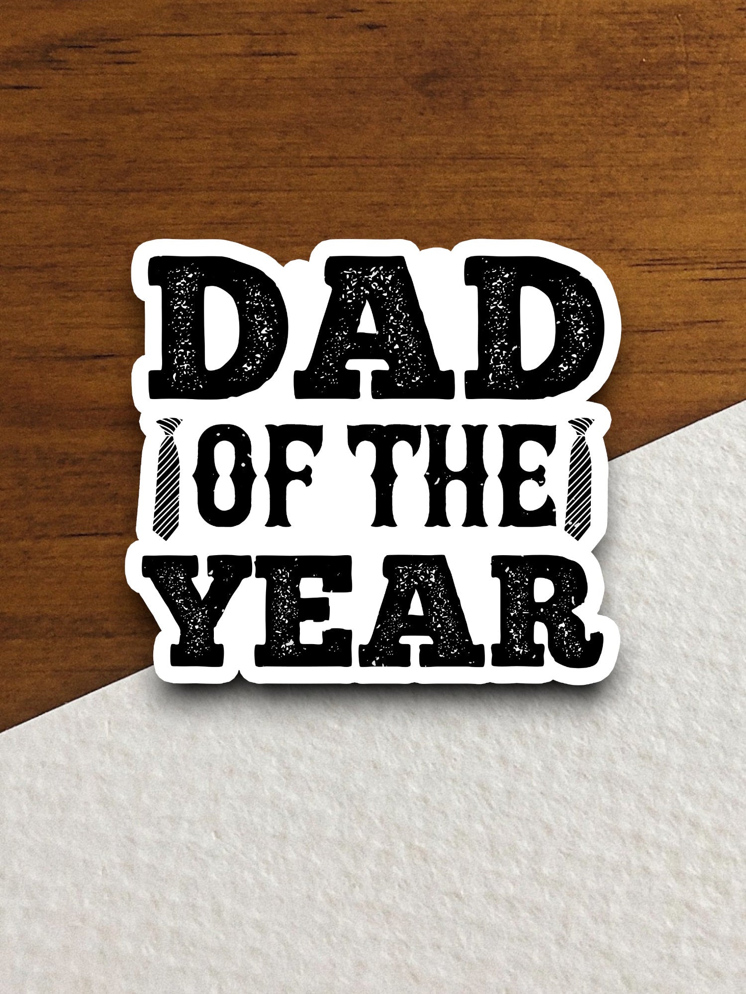 Dad of the Year sticker Father's Day, family sticker, humor sticker, Father sticker, Dad sticker, Father's Day sticker, Room Décor