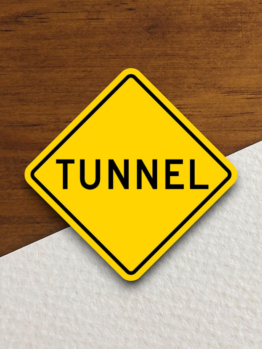 Tunnel  road sign stickers, Room Decor, Traffic Sticker, Road Sign Decoration, Road Work Signs, Traffic Sign