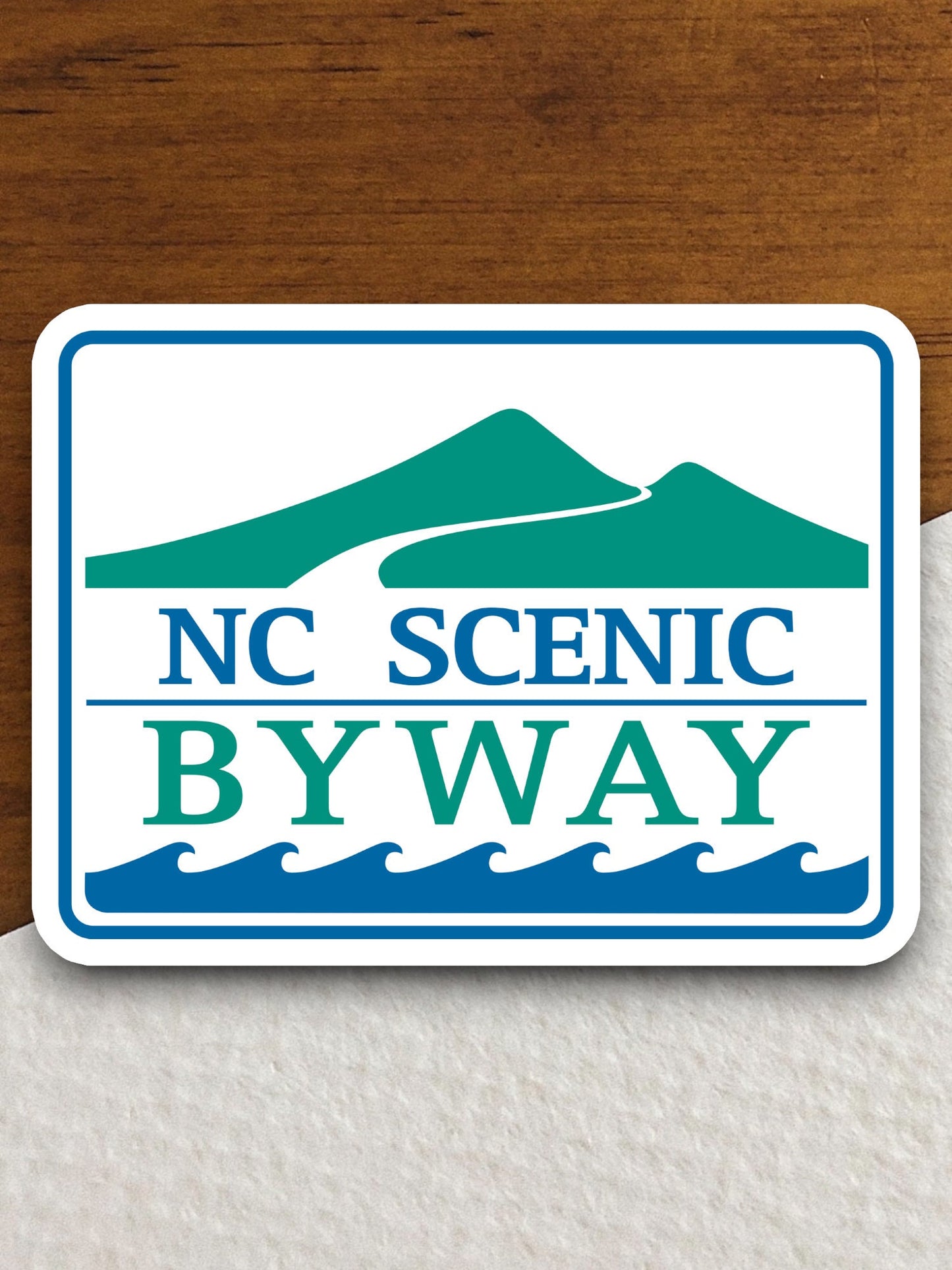 North Carolina Scenic Byway  road sign stickers, Room Decor, Traffic Sticker, Road Sign Decoration, Road Work Signs, Building Signs