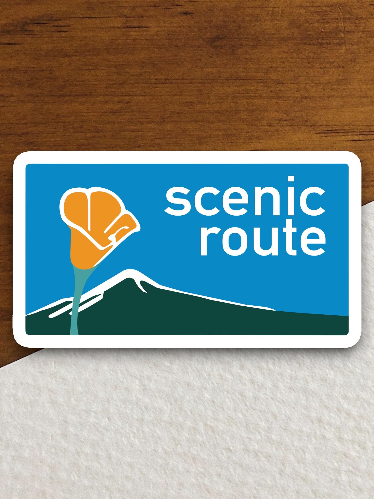 California state scenic highway system  road sign stickers, Room Décor Traffic Sticker, Road Sign Decoration Road Work Signs, Building Signs