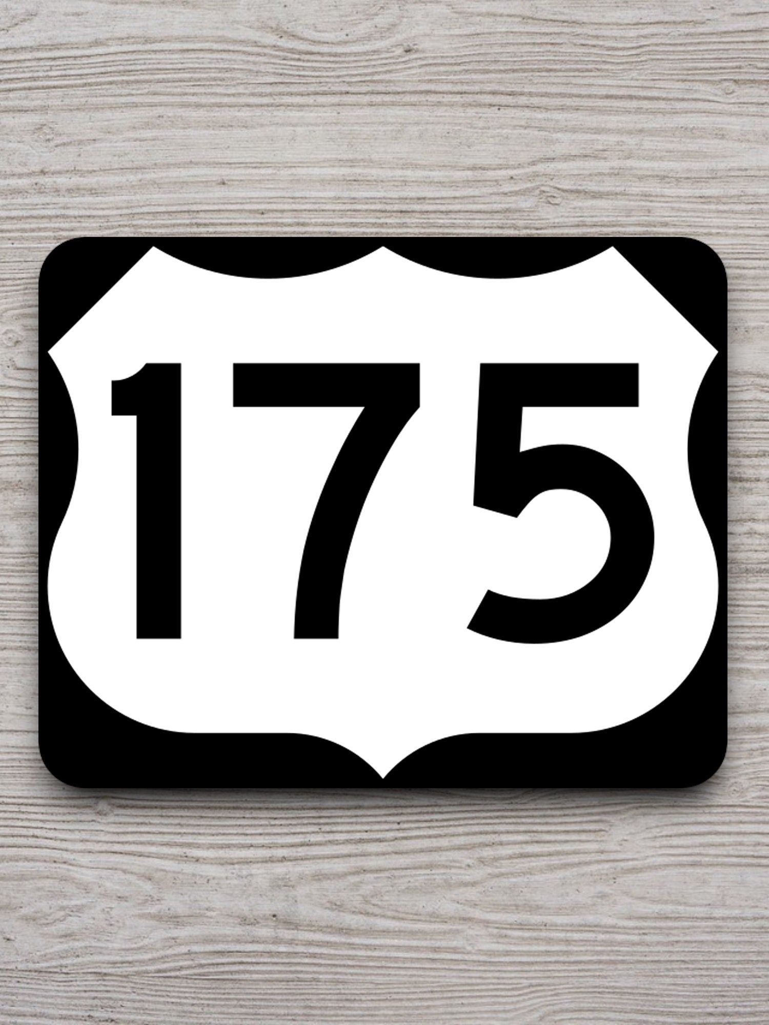 United States U.S. Route 175 road sign sticker, road trip sticker, highway sign, room decor, travel sticker