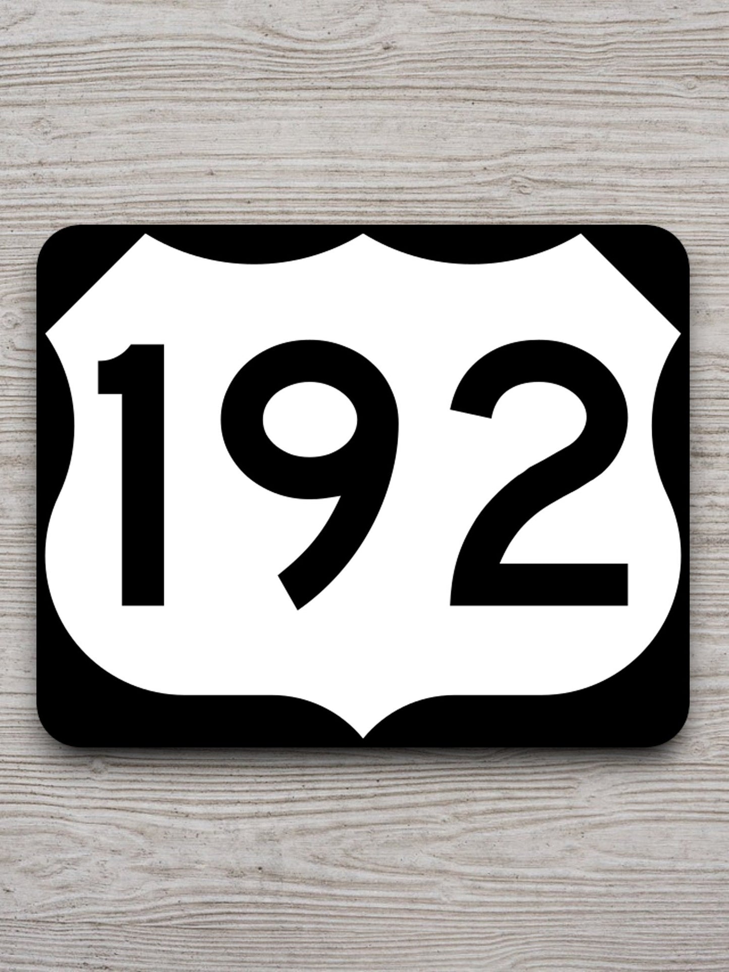 United States U.S. Route 192 road sign sticker, road trip sticker, highway sign, room decor, travel sticker