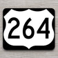 United States U.S. Route 264 road sign sticker, road trip sticker, highway sign, room decor, travel sticker