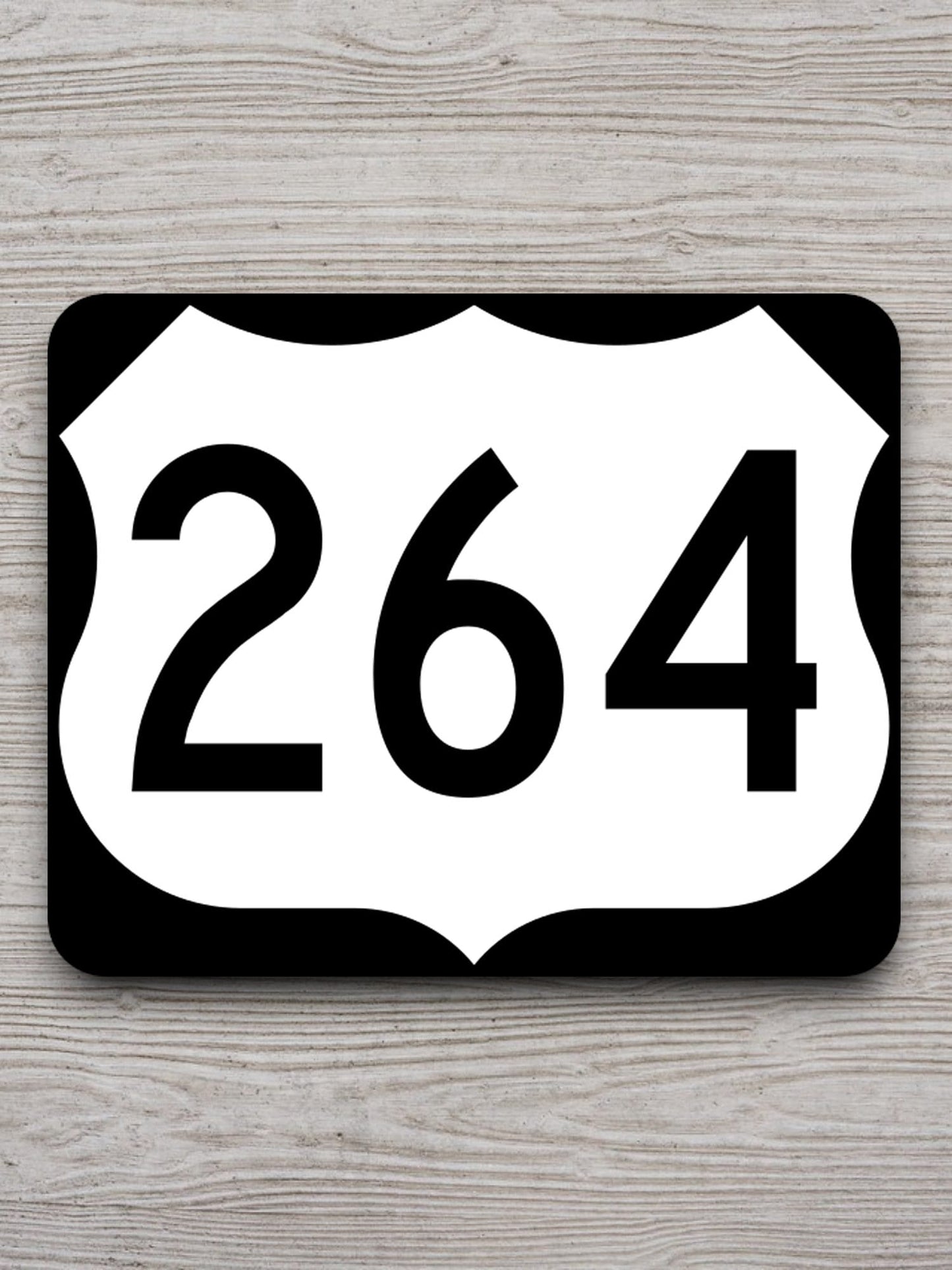 United States U.S. Route 264 road sign sticker, road trip sticker, highway sign, room decor, travel sticker