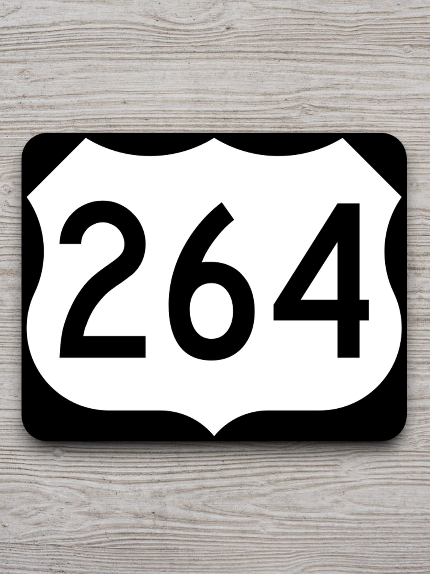 United States U.S. Route 264 road sign sticker, road trip sticker, highway sign, room decor, travel sticker