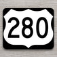 United States U.S. Route 280 road sign sticker, road trip sticker, highway sign, room decor, travel sticker