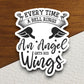 Every Time a Bell Rings an Angel Gets His Wings sticker, family sticker, angel sticker, Room Décor