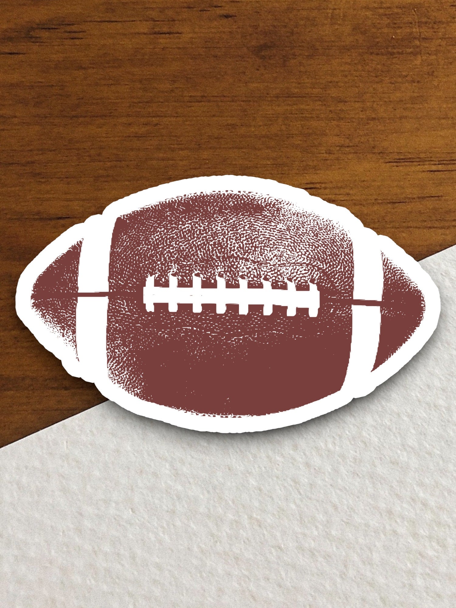 Football sticker, sports sticker, Sticker For Laptop, Water Bottle, Hydroflask, Phone, Desk, Computer, Gift, Room Décor