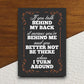 If You Talk Behind My Back sticker, funny stickers, laptop stickers, water bottle sticker, sticker with sayings