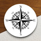 Compass  road sign stickers, Room Decor, Traffic Sticker, Road Sign Decoration, Road Work Signs, Traffic Sign