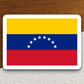 Venezuela country flag sticker, international country sticker, international sticker, Venezuela sticker, Room Décor