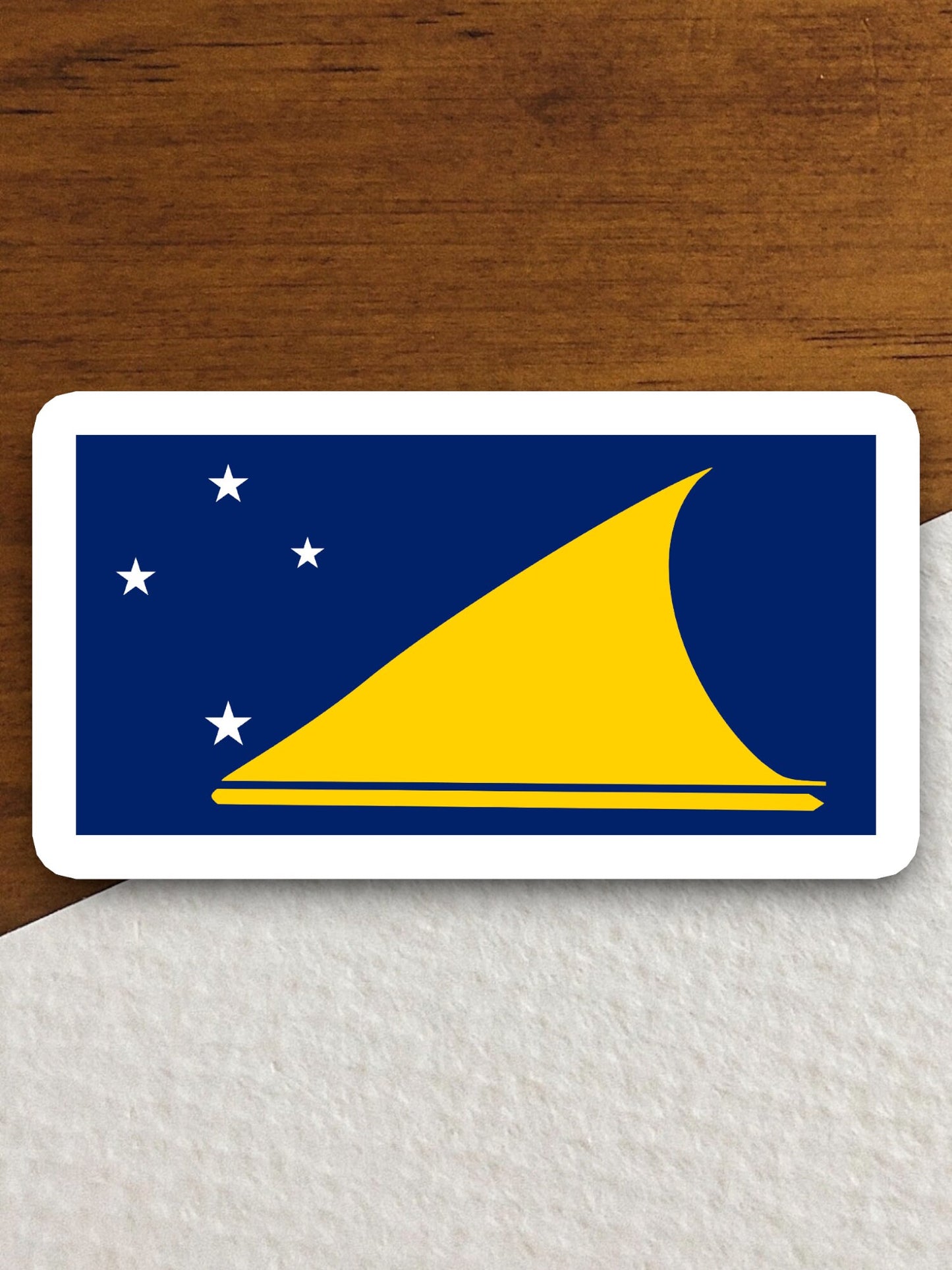 Tokelau country flag sticker, international country sticker, international sticker, Tokelau sticker, Room Décor