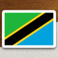 Tanzania country flag sticker, international country sticker, international sticker, Tanzania sticker, Room Décor