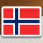 Svalbard flag and jan mayen country flag sticker, international country sticker, international sticker, Svalbard sticker, jan mayen sticker