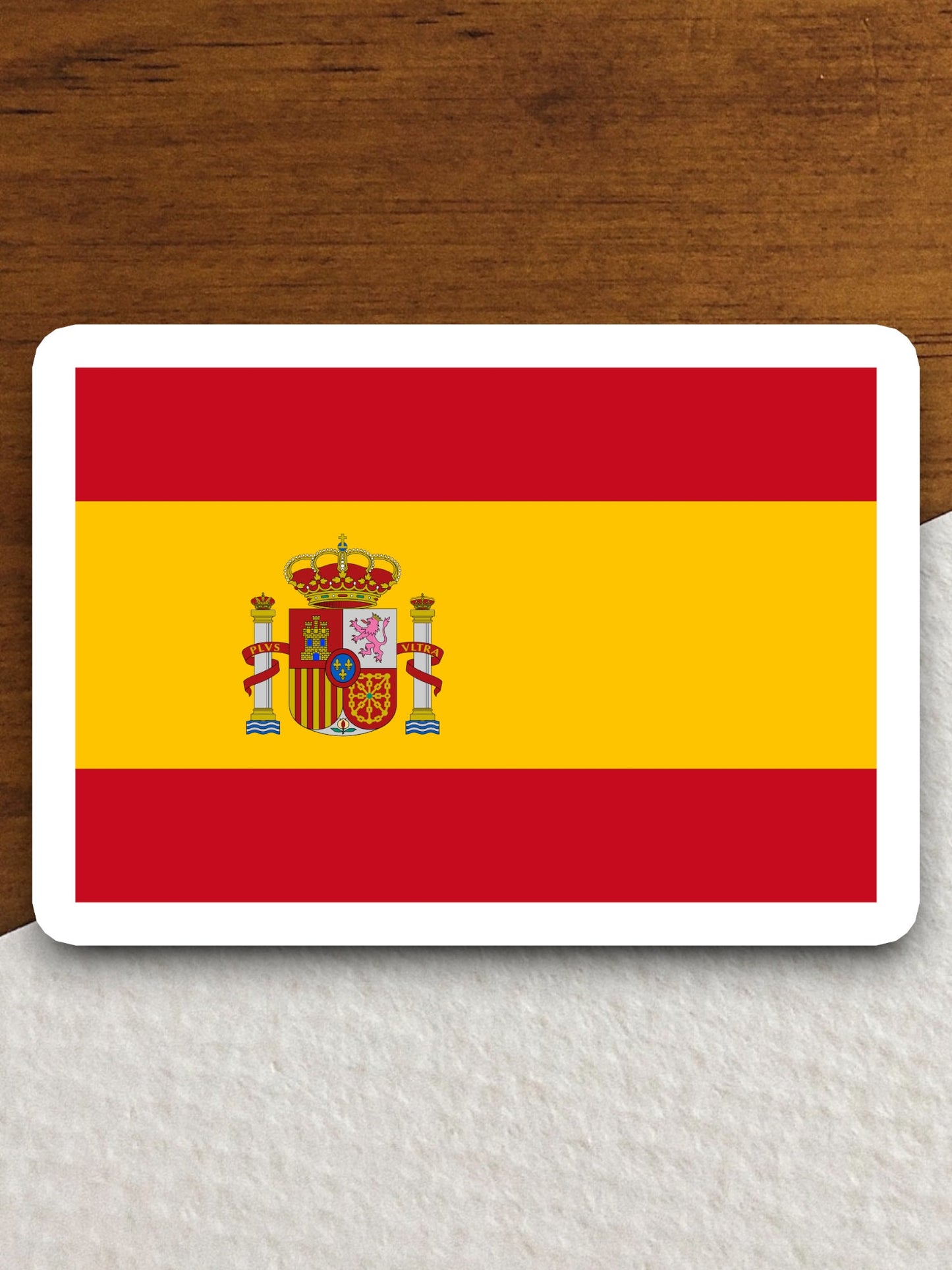 Spain country flag sticker, international country sticker, international sticker, Spain sticker, Room Décor