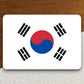 South korea country flag sticker, international country sticker, international sticker, South korea sticker, Room Décor