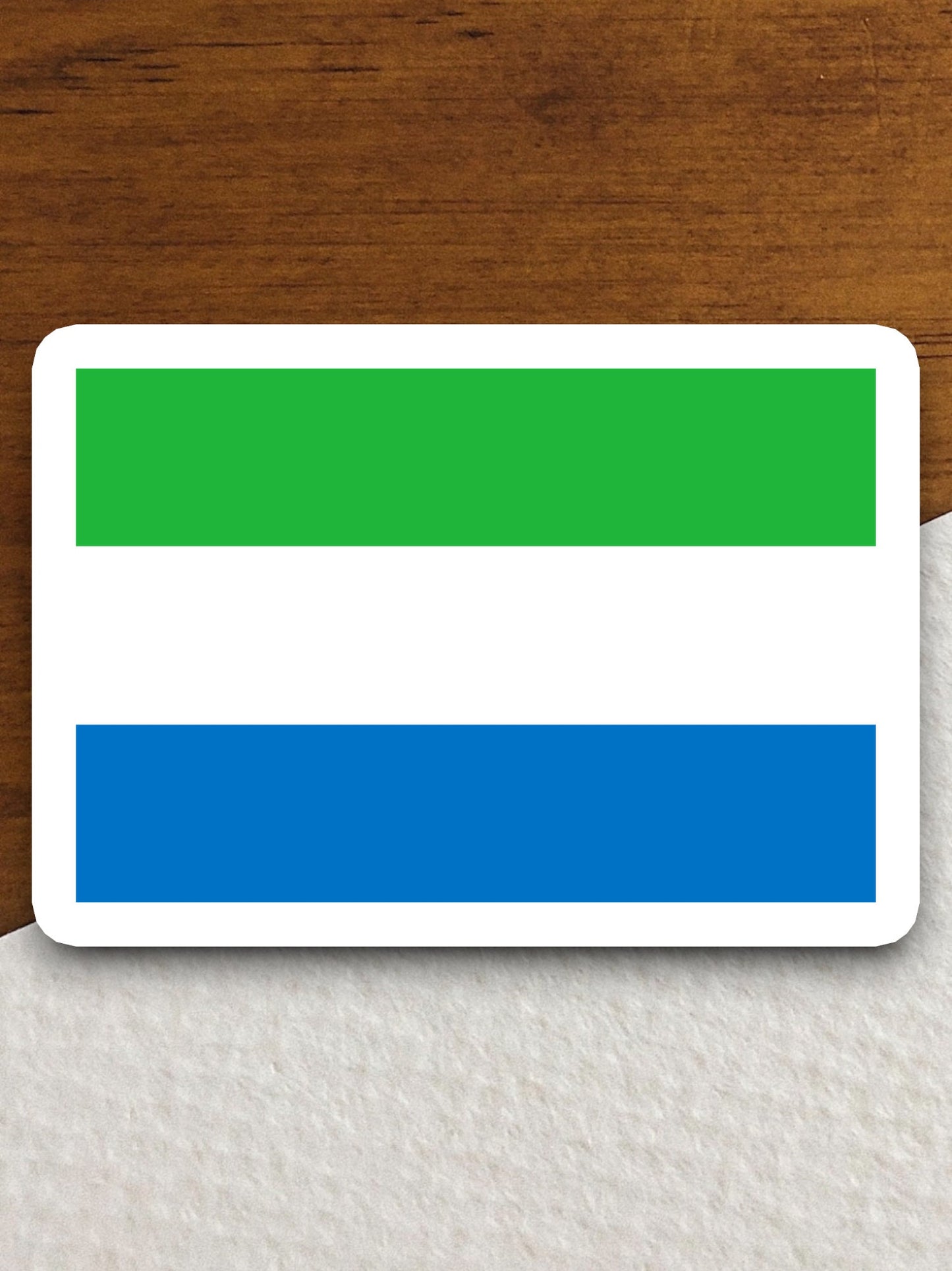 Sierra leone country flag sticker, international country sticker, international sticker, Sierra leone sticker, Room Décor