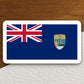 Saint helena sticker, ascension sticker, tristan da cunha country flag sticker, international, country, flag sticker, flags of the world