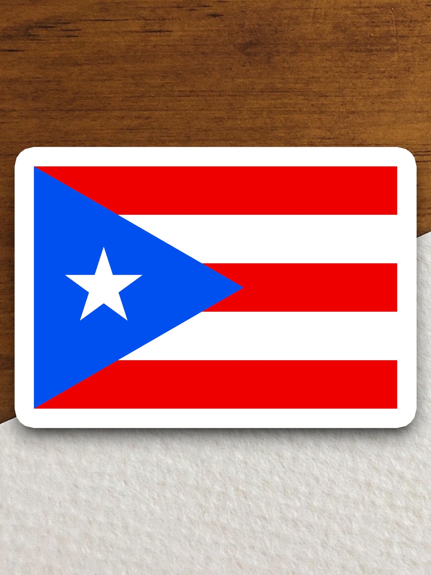 Puerto rico country flag sticker, international country sticker, international sticker, Puerto rico sticker, Room Décor