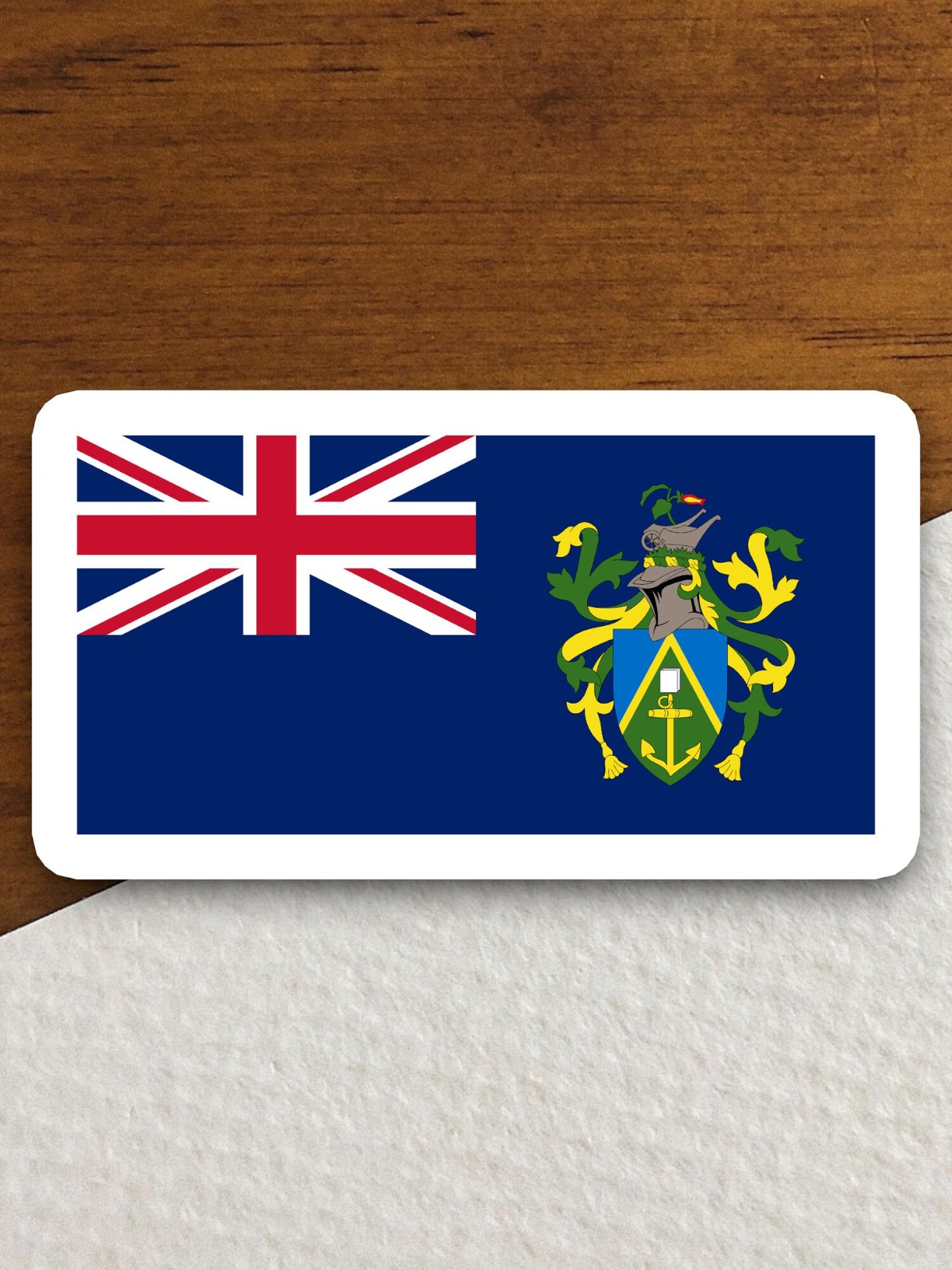 Pitcairn islands country flag sticker, international country sticker, international sticker, Pitcairn islands sticker, Pitcairn sticker