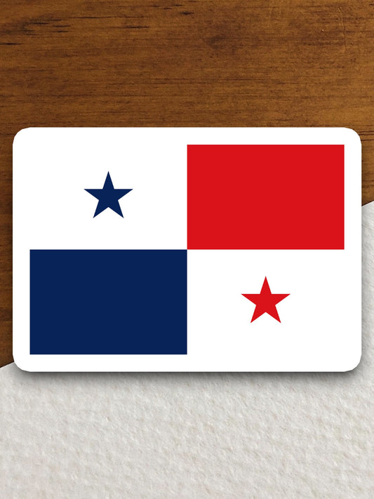 Panama country flag sticker, international country sticker, international sticker, Panama sticker, Room Décor