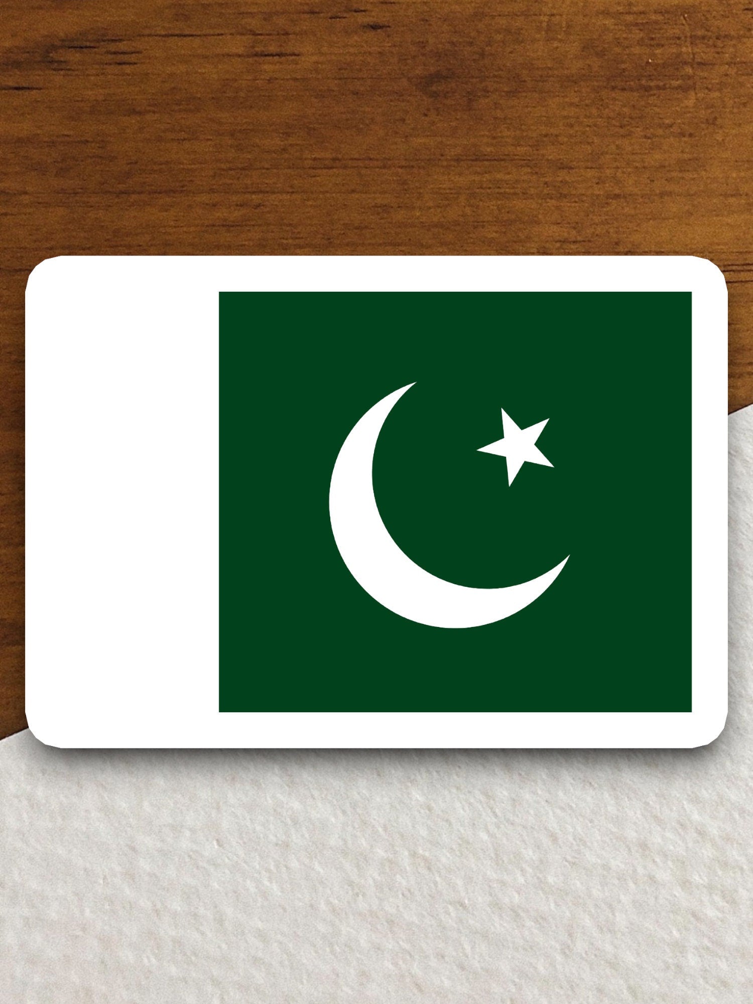 Pakistan country flag sticker, international country sticker, international sticker, Pakistan sticker, Pakistan laptop sticker, Room Décor