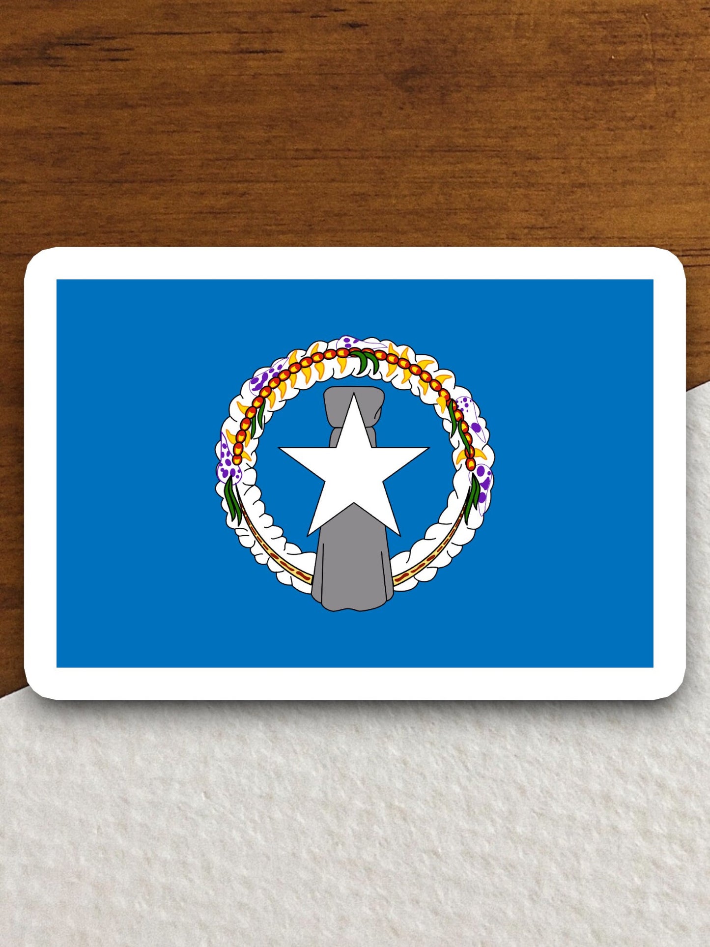 Northern mariana islands country flag sticker, international country sticker, international sticker, Northern mariana sticker, Room Décor