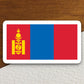 Mongolia country flag sticker, international country sticker, international sticker, Mongolia sticker, Room Décor