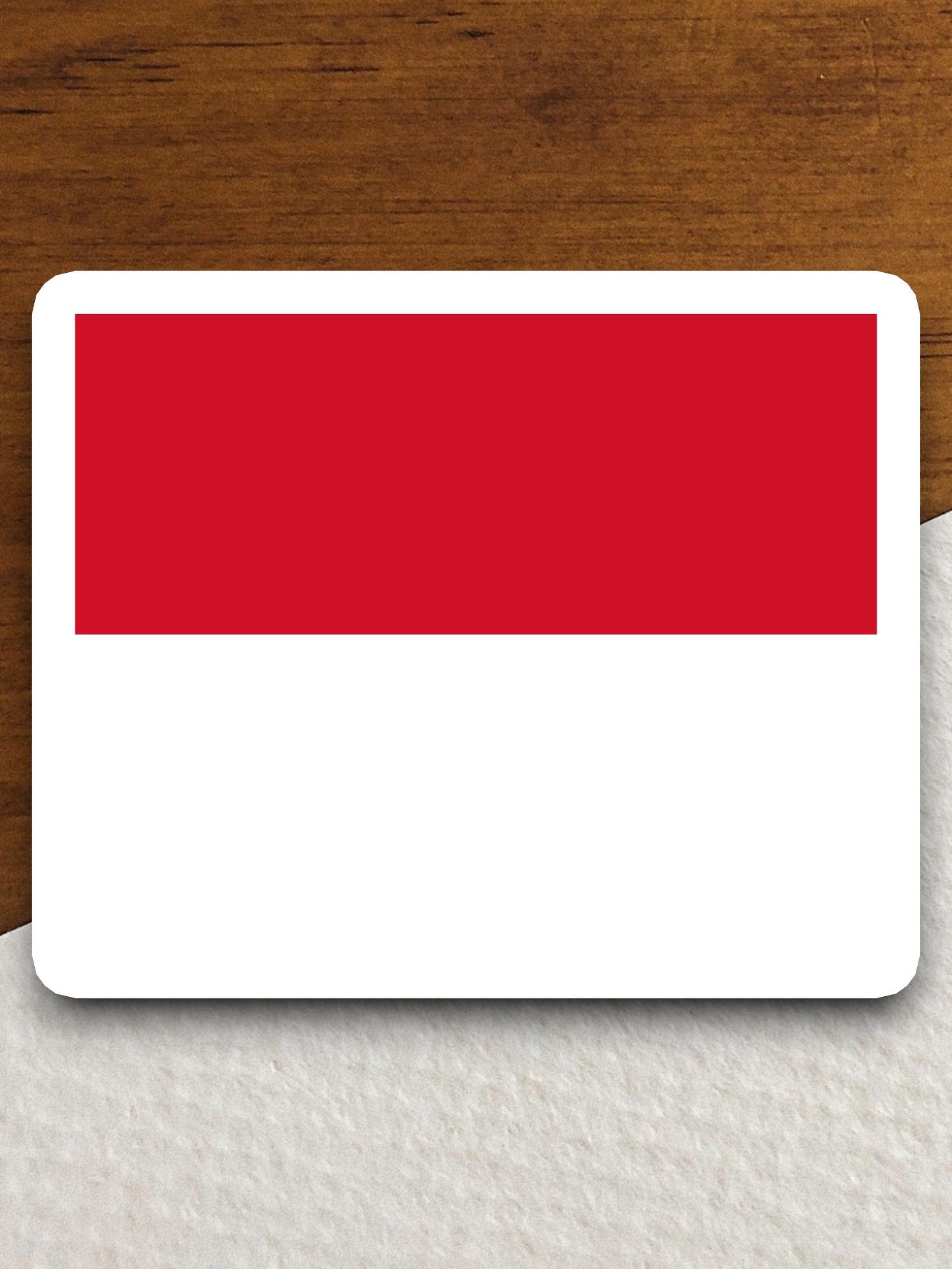 Monaco country flag sticker, international country sticker, international sticker, Monaco sticker, Room Décor