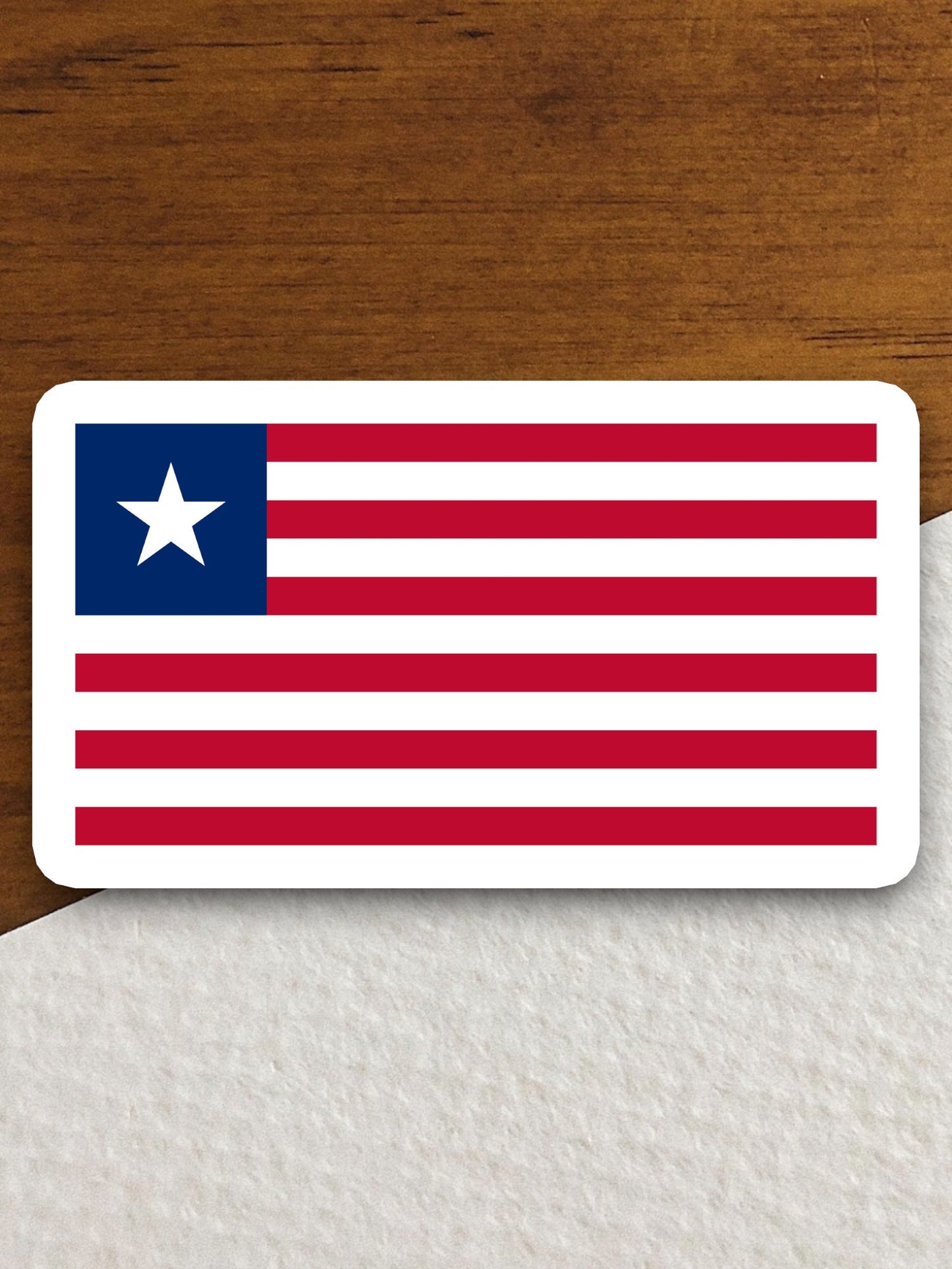 Liberia country flag sticker, international country sticker, international sticker, Liberia sticker, Room Décor