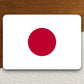 Japan country flag sticker, international country sticker, international sticker, Japan sticker, Room Décor