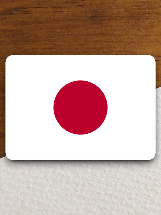 Japan country flag sticker, international country sticker, international sticker, Japan sticker, Room Décor