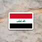 Iraq country flag sticker, international country sticker, international sticker, Iraq sticker, Room Décor