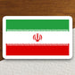 Iran country flag sticker, international country sticker, international sticker, Iran sticker, Room Décor