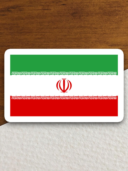 Iran country flag sticker, international country sticker, international sticker, Iran sticker, Room Décor