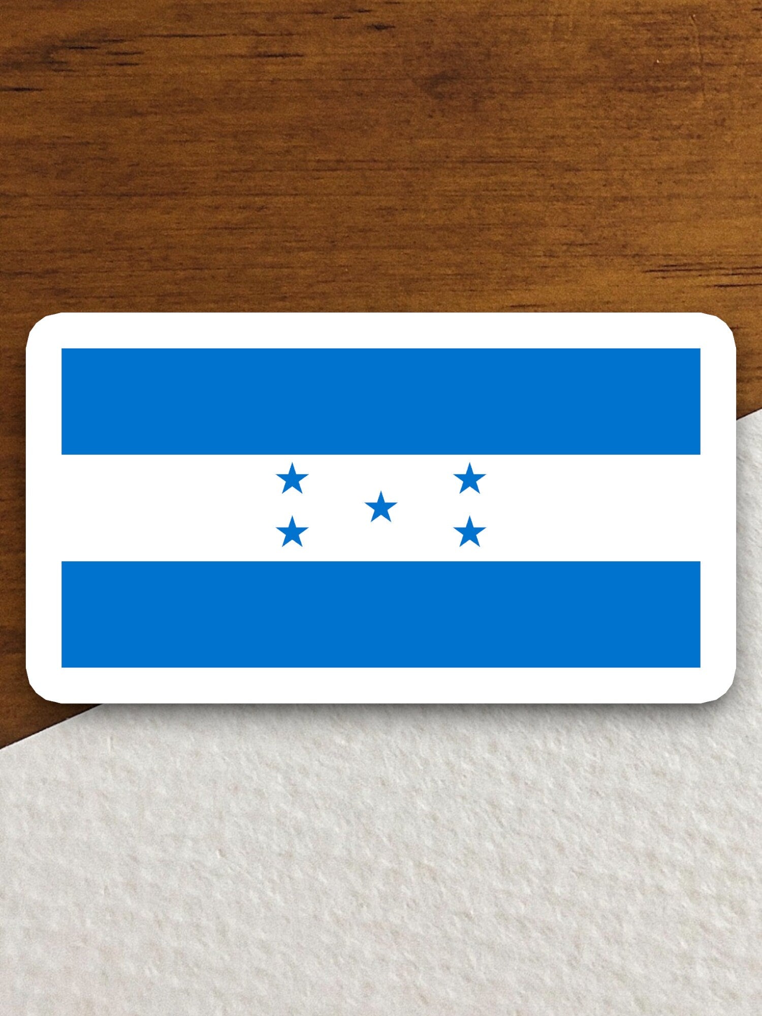 Honduras country flag sticker, international country sticker, international sticker, Honduras sticker, Room Décor