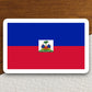 Haiti country flag sticker, international country sticker, international sticker, Haiti sticker, Room Décor