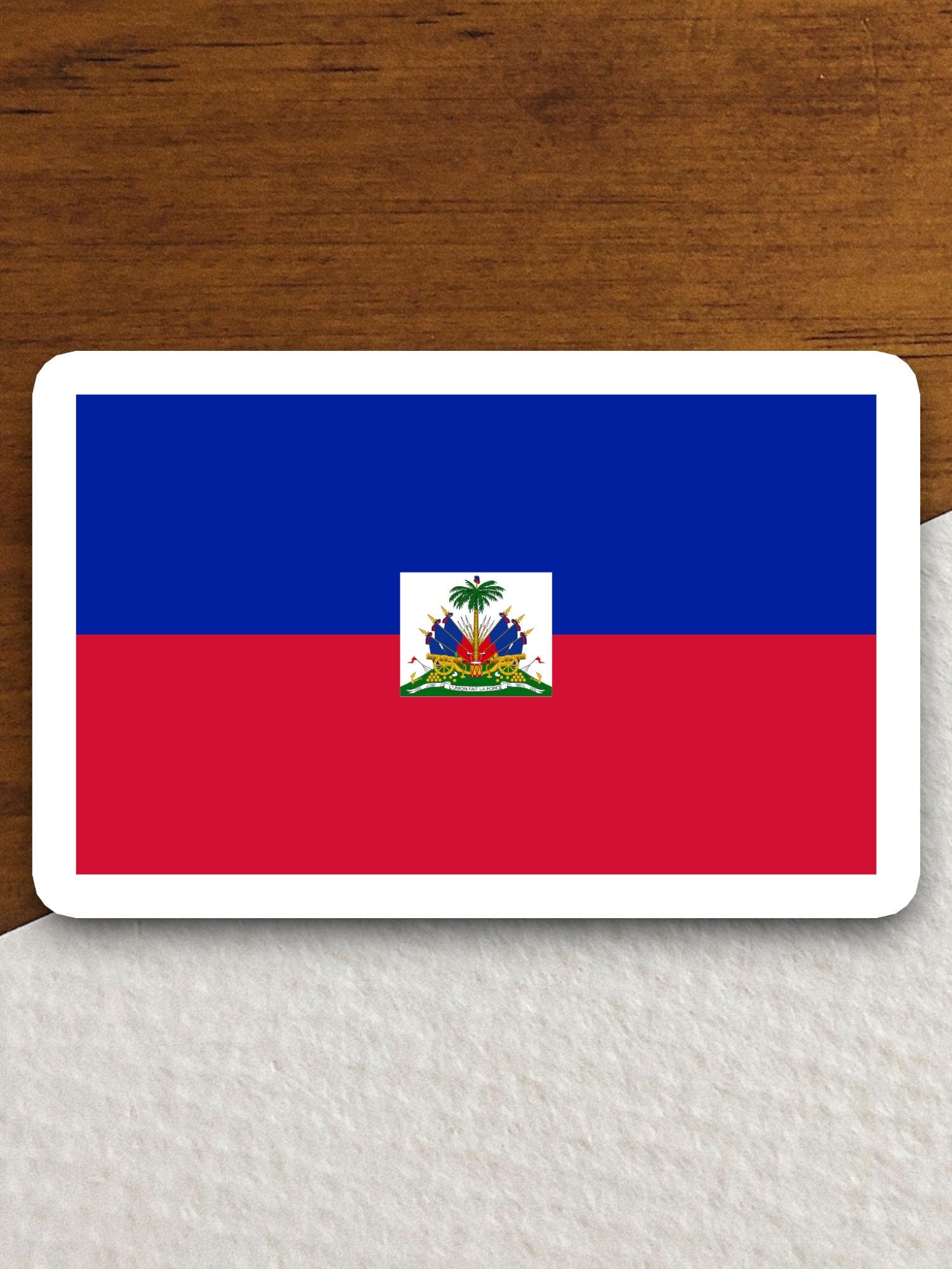 Haiti country flag sticker, international country sticker, international sticker, Haiti sticker, Room Décor