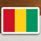 Guinea country flag sticker, international country sticker, international sticker, Guinea sticker, Room Décor